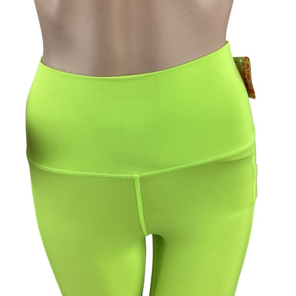 FP Movement Epic Bike Shorts Neon Lime Green Size XS - Picture 2 of 7
